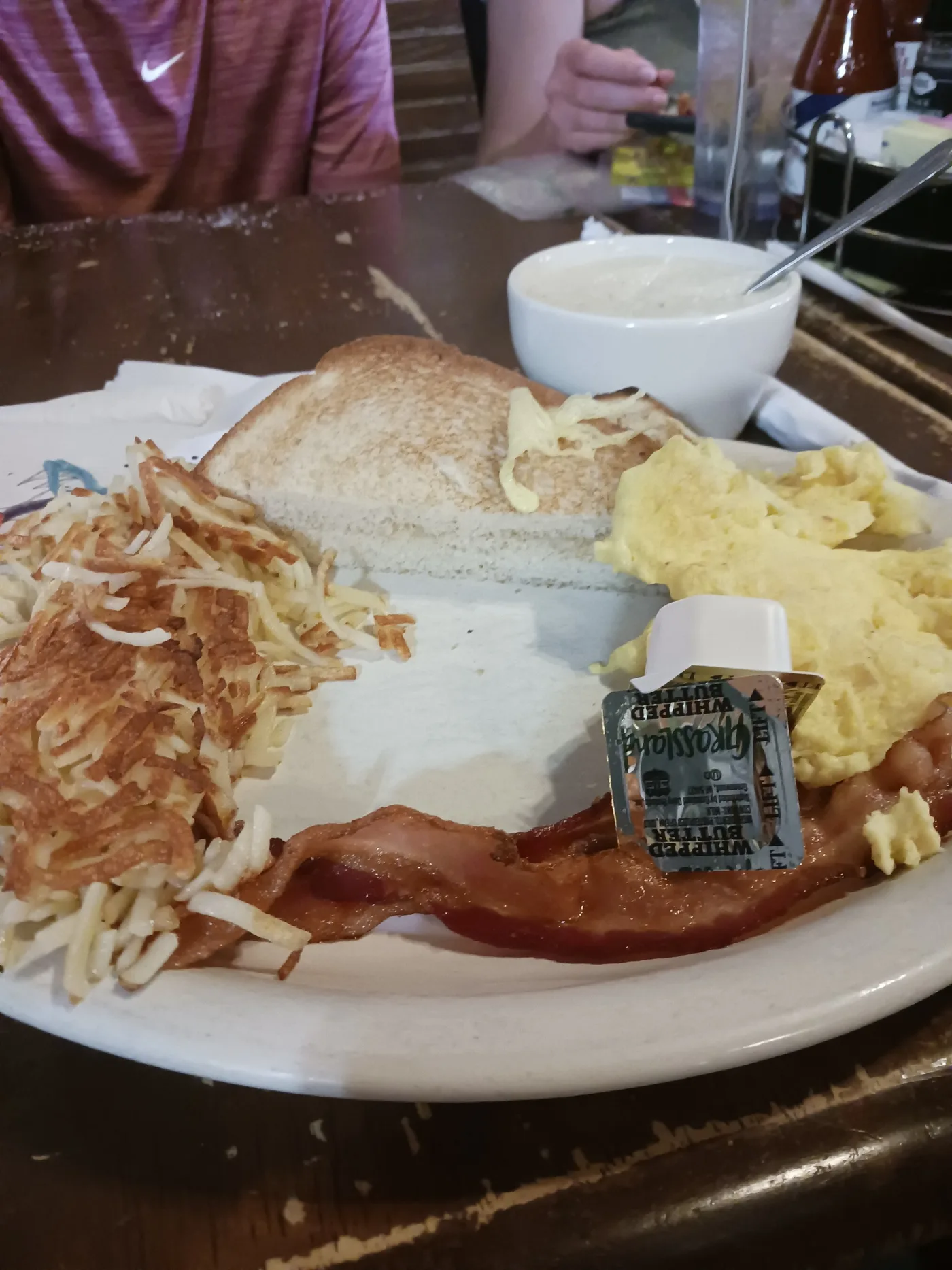 A traditional breakfast 