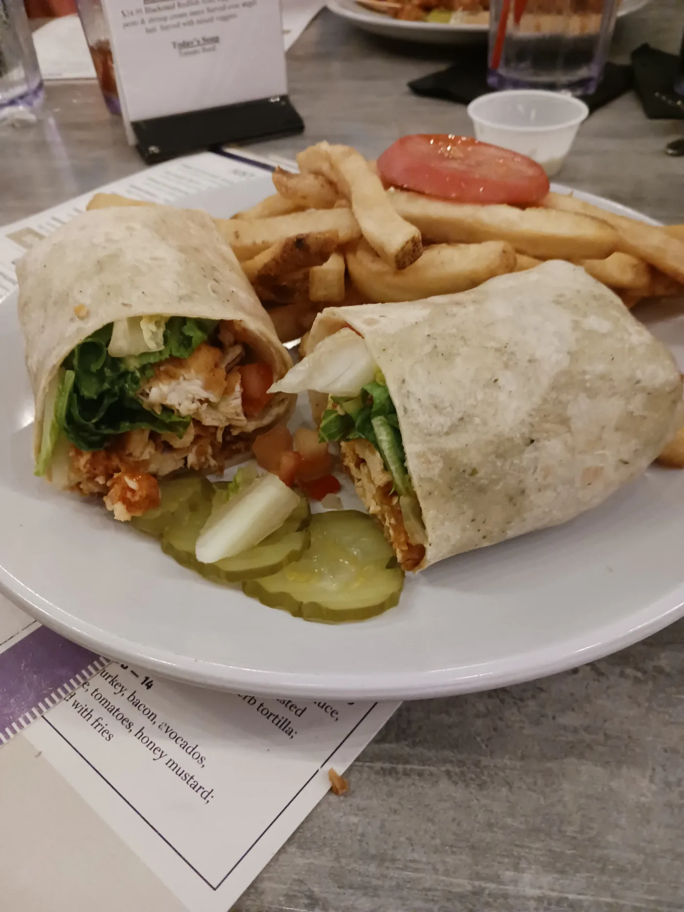 The chicken wrap that killed
